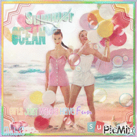 Beach Girls - Gratis geanimeerde GIF