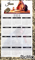 Kalendarz 2023 - Бесплатни анимирани ГИФ