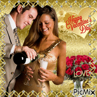 14 Febbraio Happy Valentine's Day - GIF เคลื่อนไหวฟรี