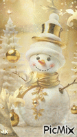 Oro navideño animovaný GIF