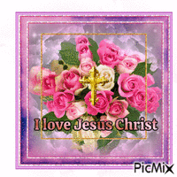 I love Jesus Christ анимирани ГИФ