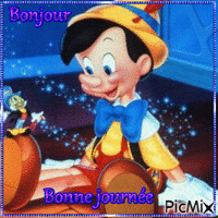La naissance de Pinocchio animoitu GIF