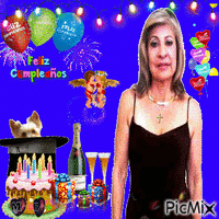 Feliz cumpleaños - Bezmaksas animēts GIF