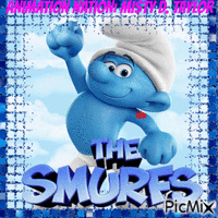 The Smurfs Hefty animovaný GIF
