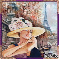Paris aquarelle Animated GIF