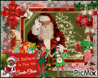 Santa Claus animasyonlu GIF