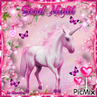 Pinky Unicorn GIF animé