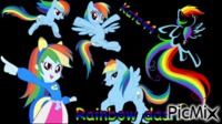 Rainbow dash/Kate44 - Darmowy animowany GIF