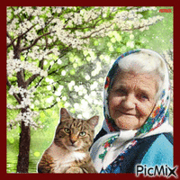 la vieille dame - Δωρεάν κινούμενο GIF