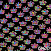 crown background Animated GIF