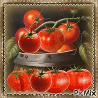 Les tomates GIF animé