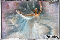 HD femme( danseuse) animovaný GIF