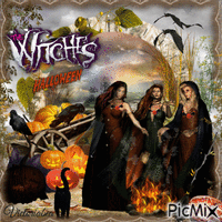 Witches GIF animé