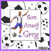 Bon annif Greg animovaný GIF