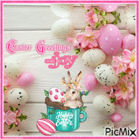 Happy Easter to my Picmix Friends Animated GIF