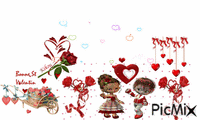 banniere st valentin  2 - GIF animate gratis