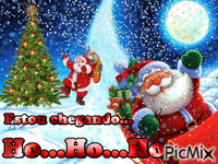 Papai Noel - GIF animado grátis