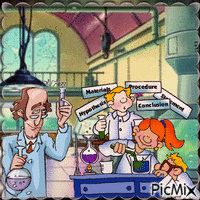 laboratoire - GIF animado grátis