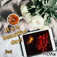 It's a beautiful day animuotas GIF
