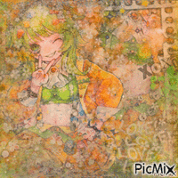 [Vocaloid] Lovely Gumi! - GIF animé gratuit