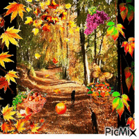 Gifts of autumn Animated GIF