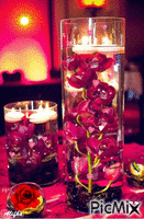 les roses - Безплатен анимиран GIF