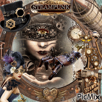 colección  steampunk κινούμενο GIF