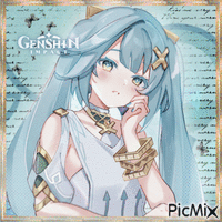 Genshin Impact - Faruzan - Бесплатный анимированный гифка