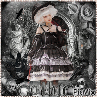 Gothic Lolita - Δωρεάν κινούμενο GIF