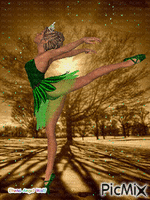 Bailarina geanimeerde GIF