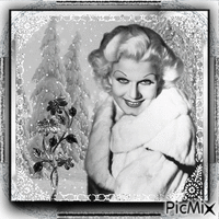 Jean Harlow, actrice américaine アニメーションGIF