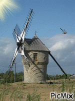 Moulin de la Falaise - GIF animé gratuit