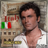Klassischer italienischer Schauspieler - Darmowy animowany GIF