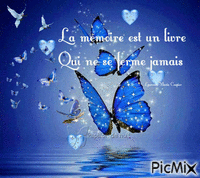 La mémoire - Бесплатный анимированный гифка