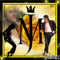 Michael Jackson animasyonlu GIF