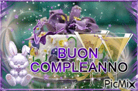 BUON COMPLEANNO - 無料のアニメーション GIF