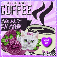 Delicious coffee GIF animé