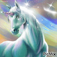 Unicorn - Gratis animerad GIF