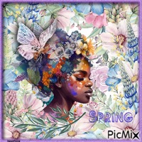 Watercolor Spring - PNG gratuit