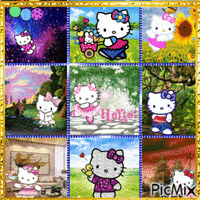 Hello Kitty - Ilmainen animoitu GIF