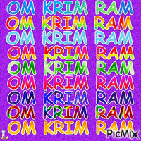 OM KRIM RAM animált GIF