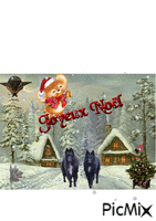 Joyeux Noel 2024 animált GIF