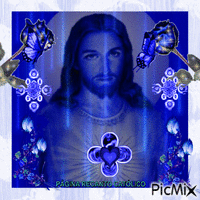 jesus cristo animovaný GIF