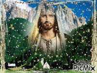 Cristo Jesus анимирани ГИФ