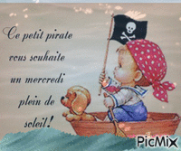 Ce petit pirate animovaný GIF
