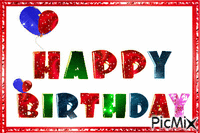 Happy Birthday - Besplatni animirani GIF