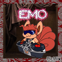 Emo Vulpix - Darmowy animowany GIF