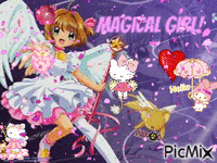 Magical girl Sakura!