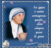 Madre Teresa di Calcutta - Gratis animeret GIF