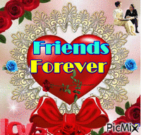 friends  forever animasyonlu GIF